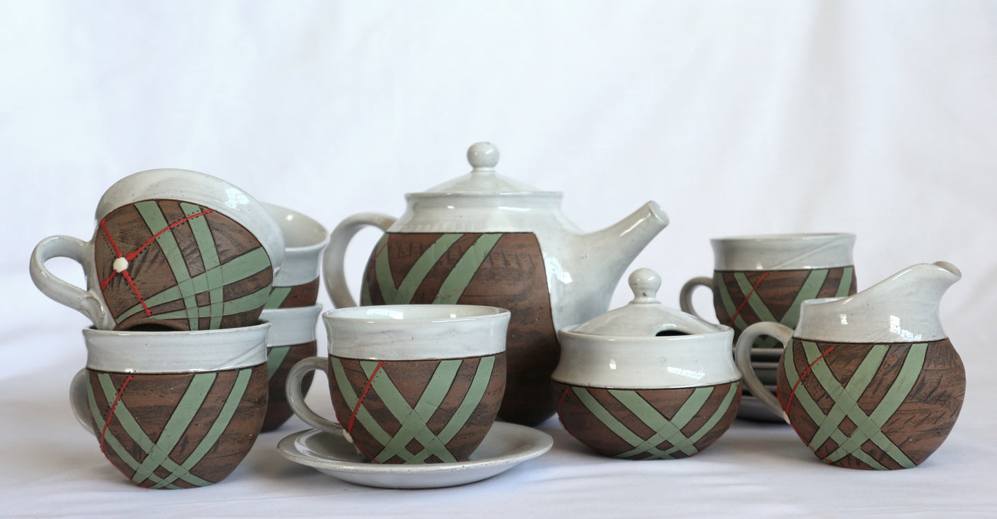 Sage Radiance Tea-set
