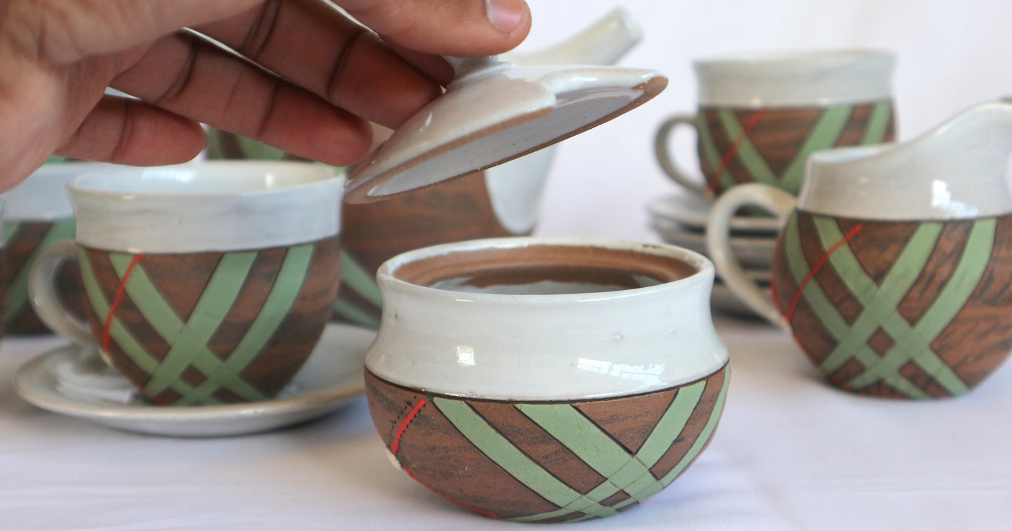 Sage Radiance Tea-set