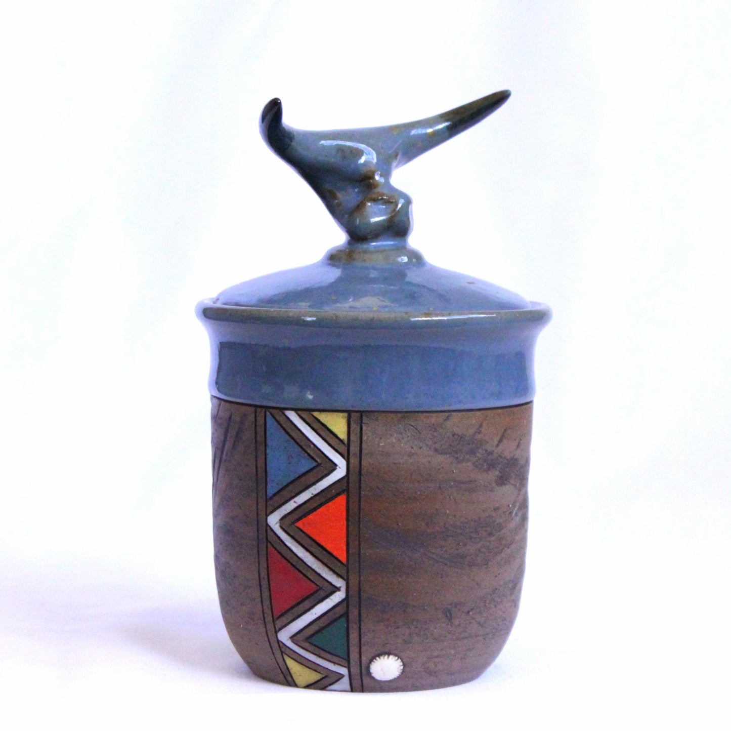 AfroLux Cylindrical Jar